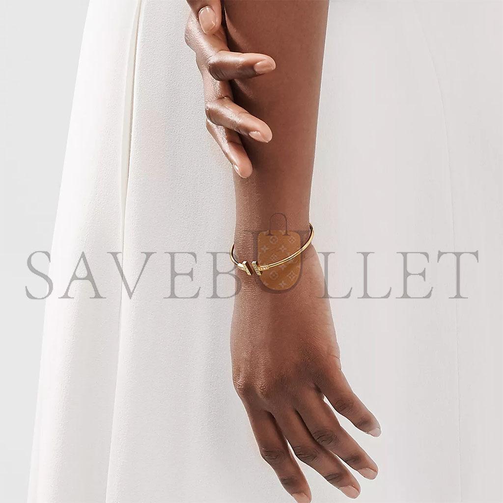 T*f*ny t series diamond wire bracelet 60010754